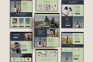 Marketing Agency Squarespace Website