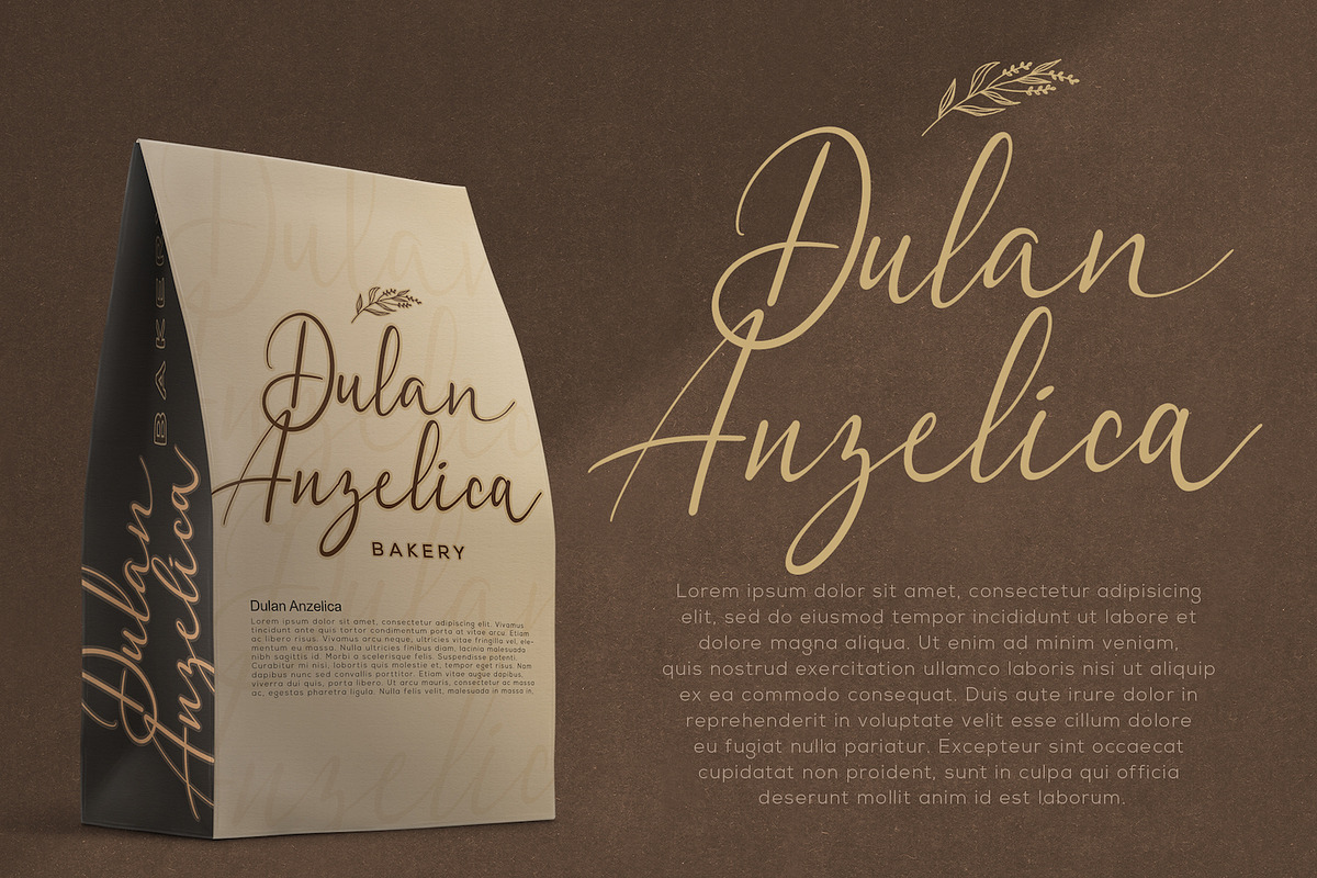 Dulan Anzelica - Signature Font, a Script Font by StringLabs (Photo 8 of 10)