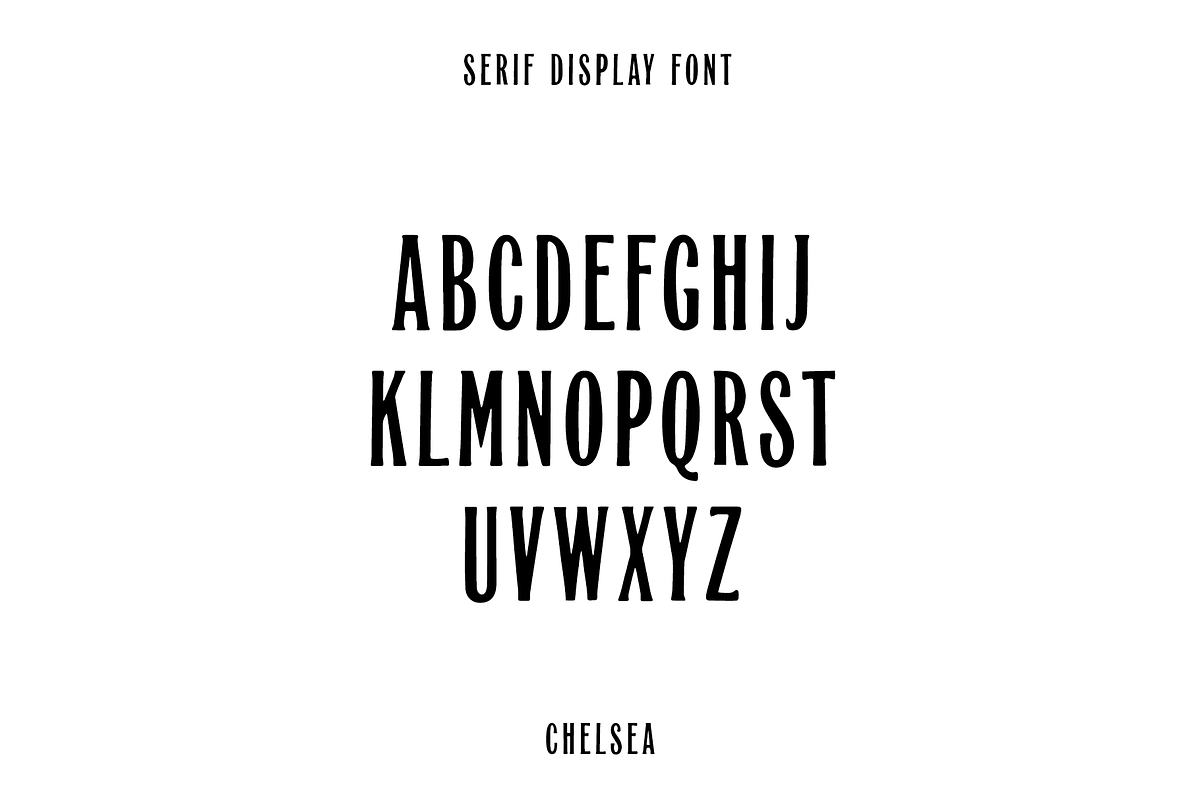 Chelsea | Vintage Serif Font, a Serif Font by Rough Patch Studio (Photo 7 of 7)