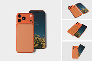 iPhone 17 Pro Max Mockup, an iPhone Mockup by kebunmockup (Thumbnail 1 of 5)
