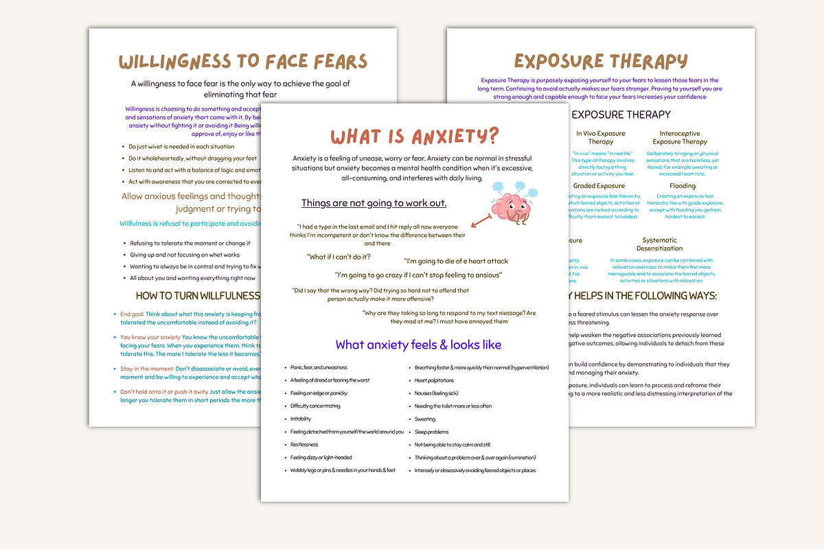 Anxiety Mega Bundle preview 8