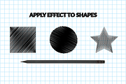 Illustrator Sketch Text Effects, a Layer Style Add-On by Carlos Fernando (Thumbnail 3 of 15)