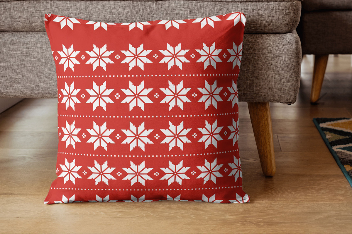 Scandinavian Folk Art Christmas, a Pattern Graphic by Pattern Whimsy (Photo 10 of 10)