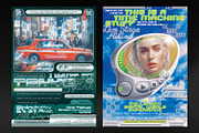 Y2K Aesthetic Poster Templates, a Flyer Template by Bornx Design (Thumbnail 3 of 6)
