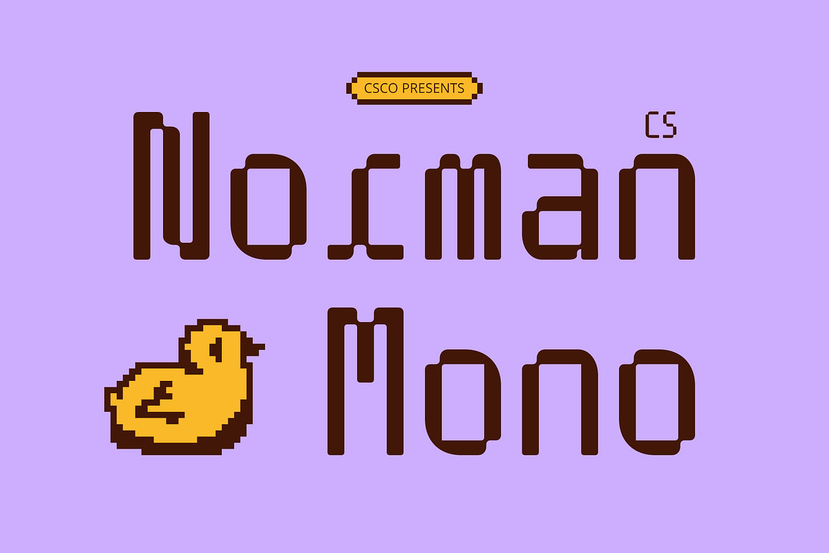 CS Norman Mono – Monospaced Font, a Sans Serif Font by Craft Supply Co. (Photo 1 of 8)