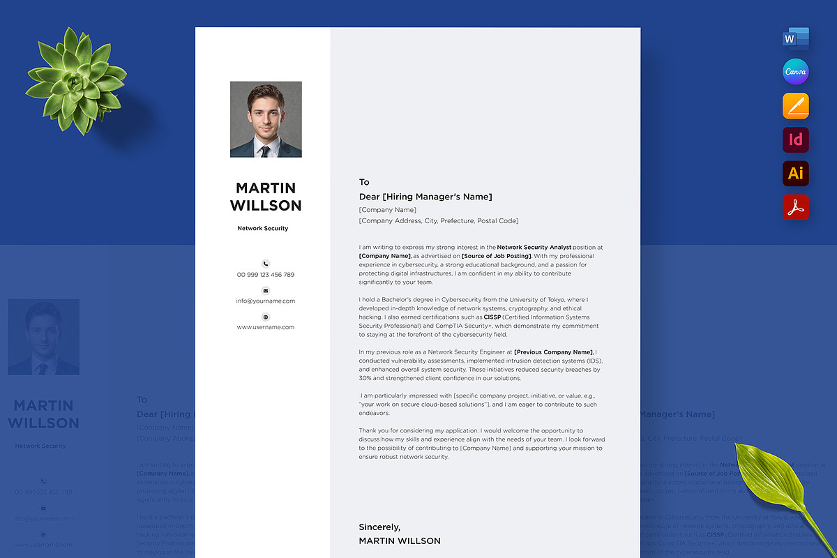 Japanese Job Market Resume Templates, a Resume Template by Nur Designer (Photo 3 of 4)
