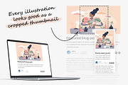 18 Nutrition Concepts V1, a Food Illustration by VectorMine (Thumbnail 5 of 8)