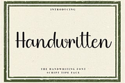 Handwritten, a Handwritten Font by InermediaSTUDIO (Thumbnail 1 of 8)