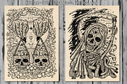 Evil skulls part 4, an Illustration by Samiramay (Thumbnail 3 of 6)