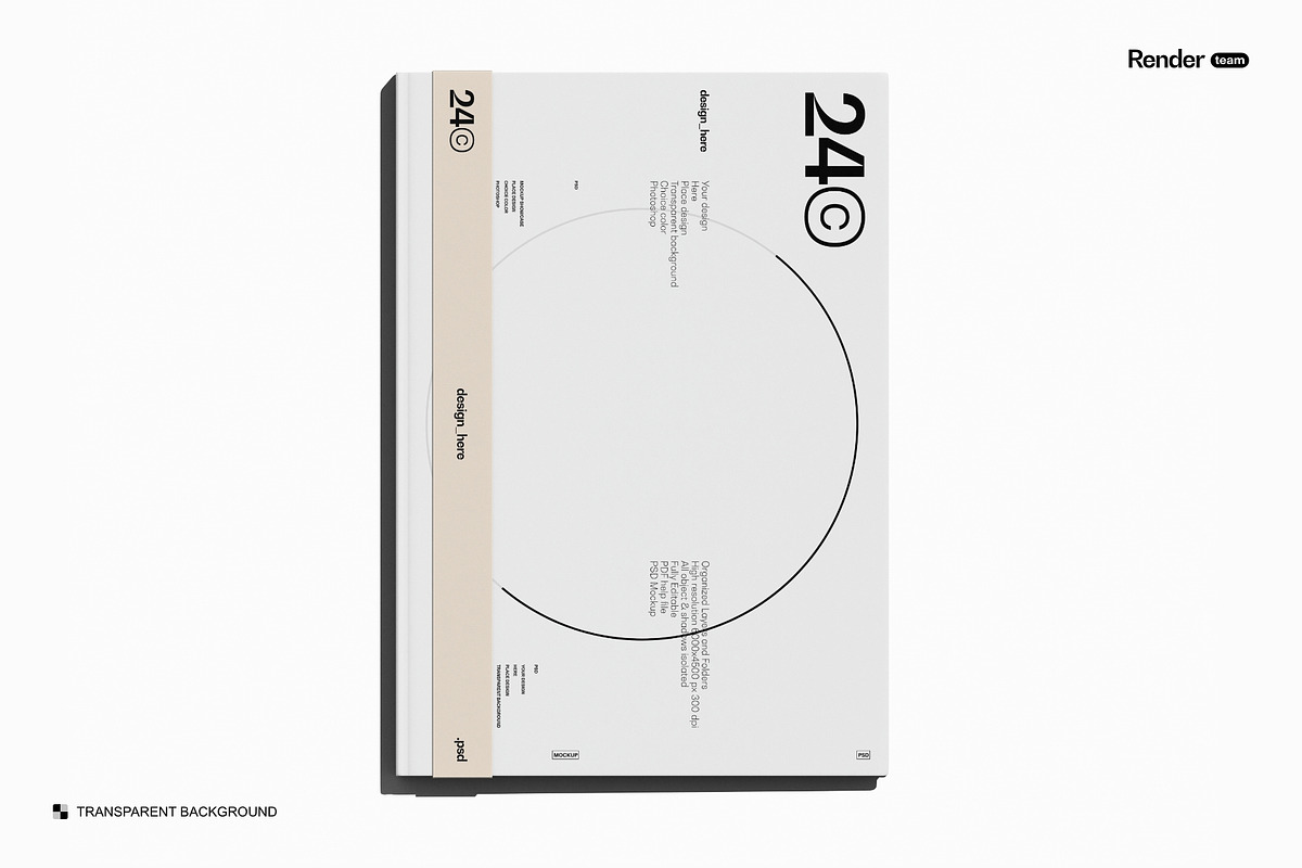 Book Mockup Set, a Books & Magazine Mockup by Renderteam (Photo 3 of 14)