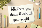 Sublimation | Script Font, a Handwritten Font by Scratchones (Thumbnail 9 of 9)