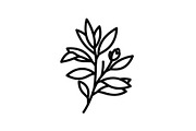 50 Botanical Garden Silhouette bundl, an Illustration by Designs_River (Thumbnail 6 of 51)