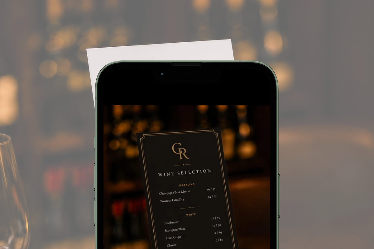 Restaurant Menu / Wine List Mockup, an Advertising Mockup by Serenefeeling (Photo 5 of 6)