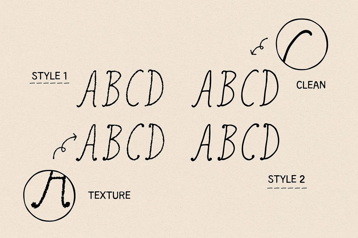 MESSY FAIRY CLUB | WHIMSY CURLY FONT, a Handwritten Font by Maria Feliz Fonts (Photo 9 of 9)