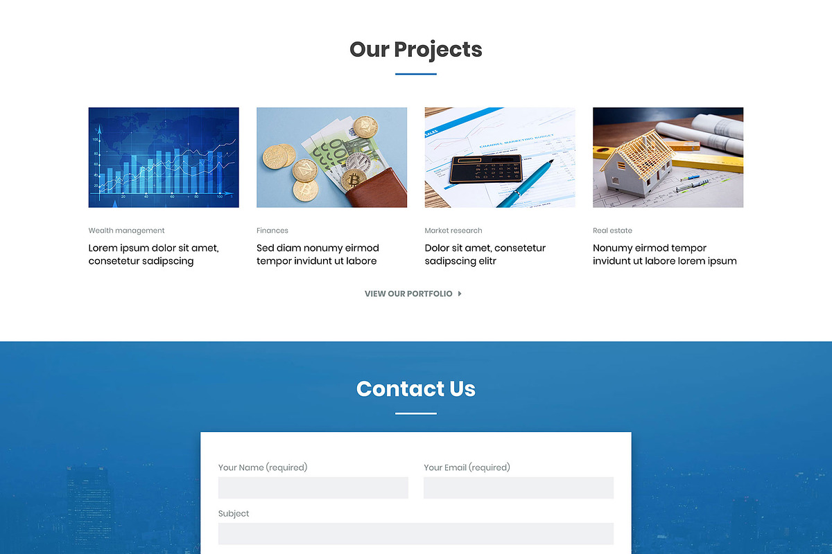 Hot Business, a WordPress Template by hot-themes (Photo 3 of 6)