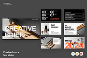 Creative Design Brief template, a Presentation Template by Oday Noon (Thumbnail 2 of 7)