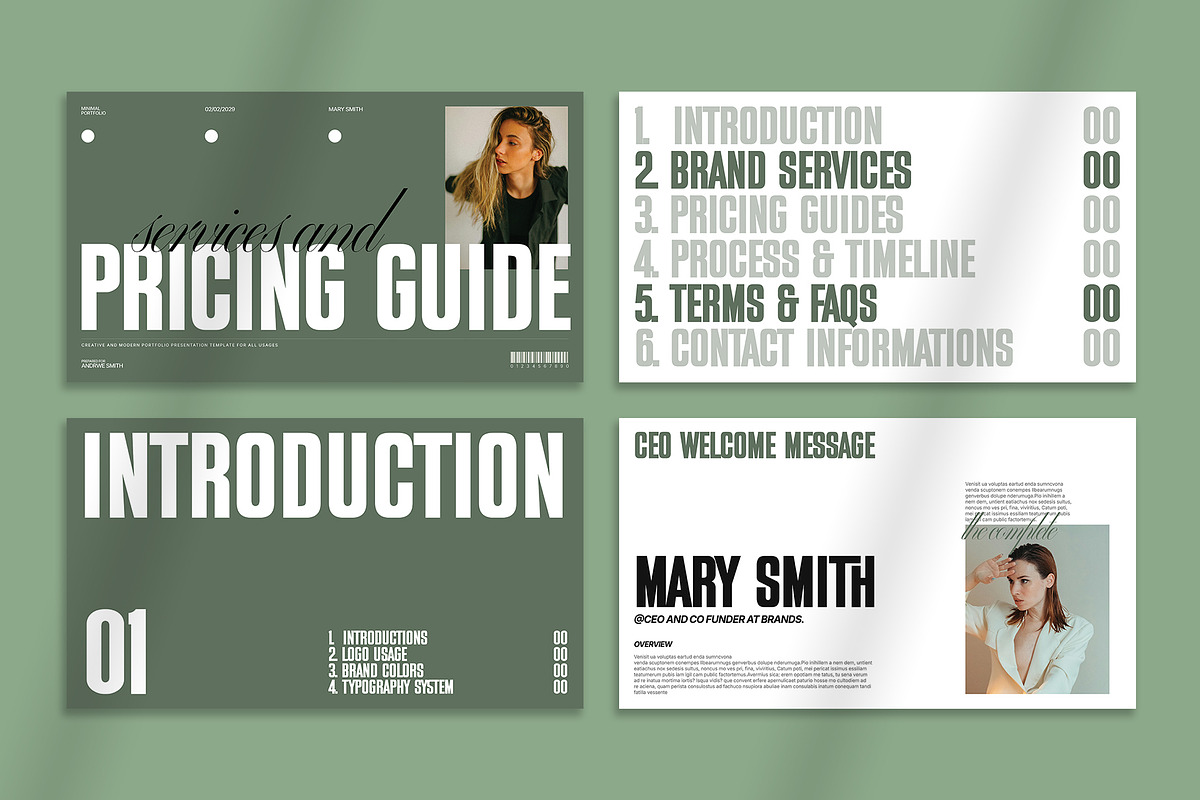 Services and Pricing Guide Template, a Presentation Template by Oriofix (Photo 6 of 11)