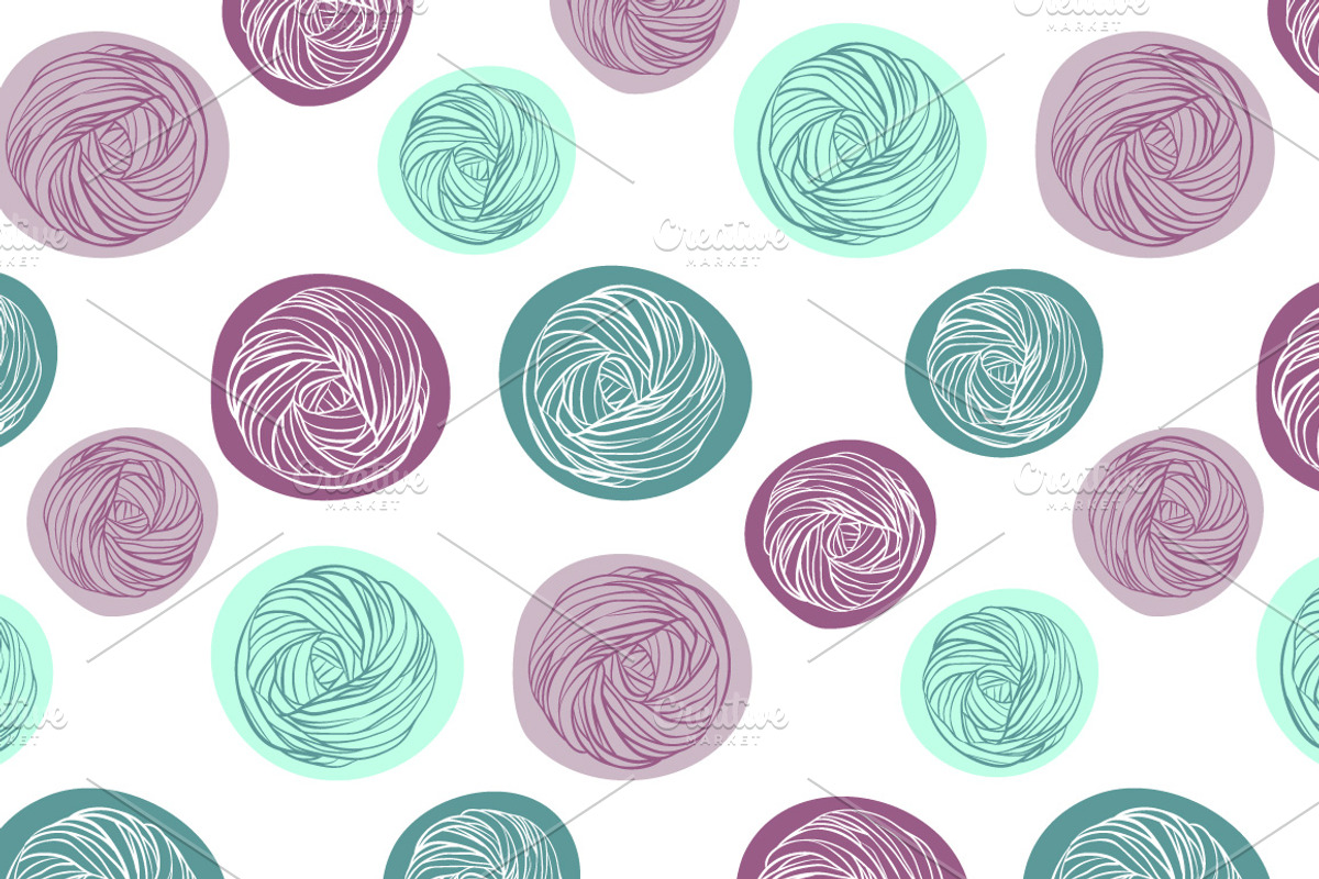 -50% OFF! Yarn balls in vector, an Illustration by Lytvynenko Anna (Photo 10 of 11)