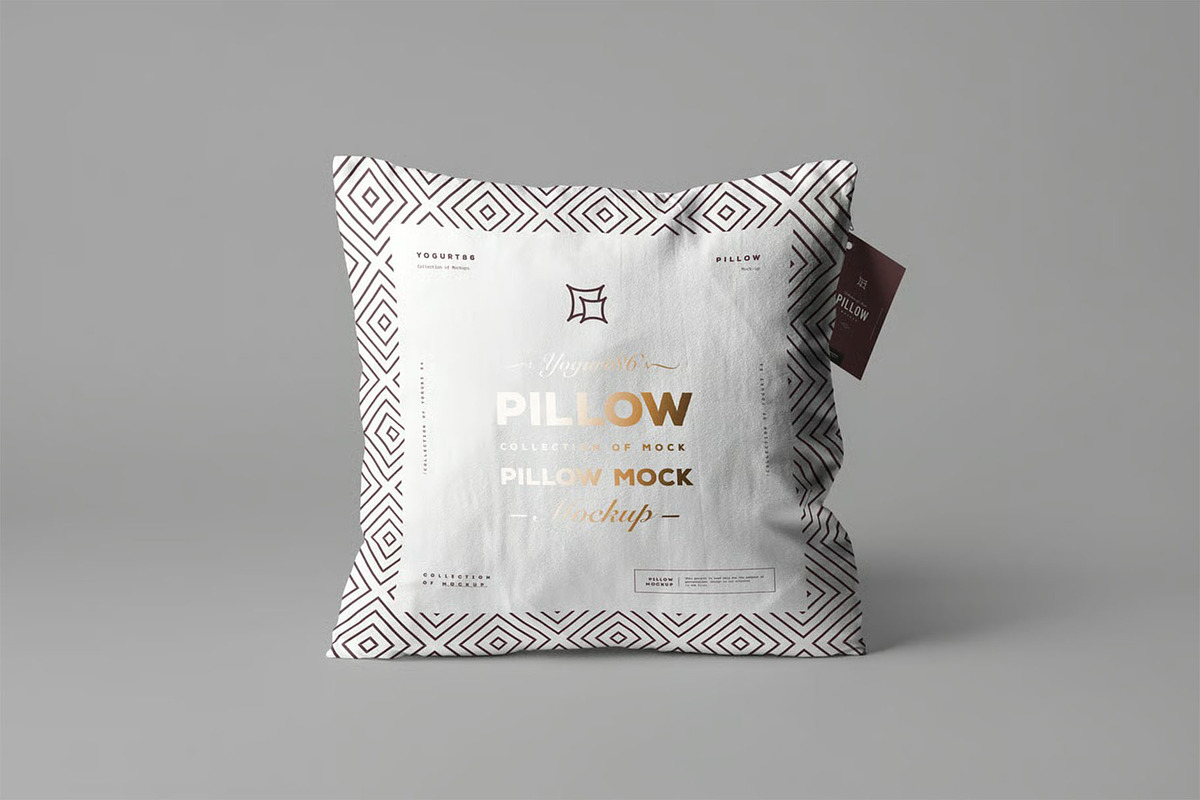 Pillow Mock-up, a Product Mockup by zippypixelstudio (Photo 6 of 15)