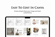 Yoga Canva InstagramTemplates, a Social Media Template by VeliusCreativeStudio (Thumbnail 8 of 8)