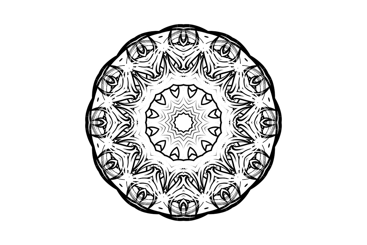 High Quality Mandala Clipart Bundle, a Decorative Illustration by NJ Himel (Photo 96 of 103)