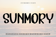 Sunmory, a Sans Serif Font by InermediaSTUDIO (Thumbnail 1 of 7)