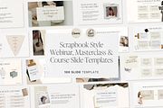 Scrapbook Webinar Course Slide Deck, a Presentation Template by Tabitha Emma (Thumbnail 1 of 9)