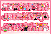Halloween Font, a Handwritten Font by Coco Bloom (Thumbnail 4 of 9)