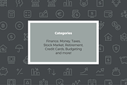 Finance Icons — Pixi Line, an Outline Icon by Scott Dunlap (Thumbnail 3 of 9)