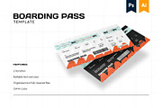 Boarding Pass - Mondok 2, a Print Template by Themes Awesome (Thumbnail 1 of 3)