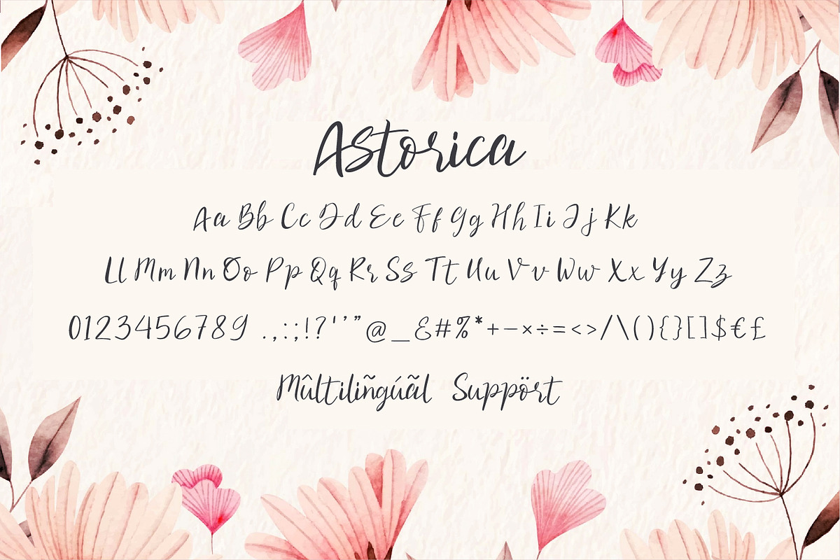 Astorica - Modern Script fonts, a Script Font by Nahar_std (Photo 6 of 7)