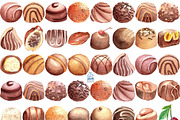 120 Gourmet Chocolate Clipart PNG, an Illustration by LilyBoo Clipart (Thumbnail 2 of 8)