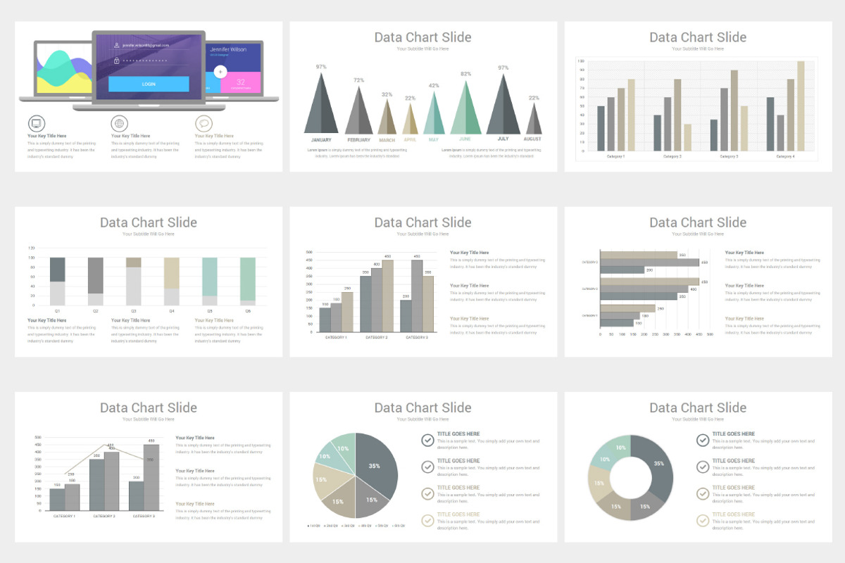 Modern Minimal PowerPoint Template, a Presentation Template by SlideArt (Photo 17 of 22)