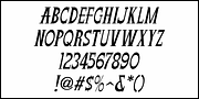 Screwball Comedy JNL, a Slab Serif Font by Jeff Levine Fonts (Thumbnail 5 of 5)