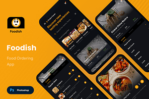 Multi Restaurant Food Ordering AppUI