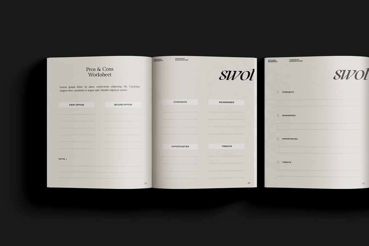 Editorial Workbook Template, a Magazine Template by Wildnun Studio (Photo 11 of 24)
