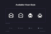Uxercon Icon Set - Communications, a Solid Icon by uxerlab (Thumbnail 5 of 14)