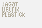 Jagatrick, a Handwritten Font by zuzulgo (Thumbnail 2 of 5)