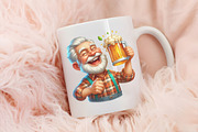 Funny Beer Loving Grandpa Clipart, an Illustration by RobertsArt (Thumbnail 5 of 7)
