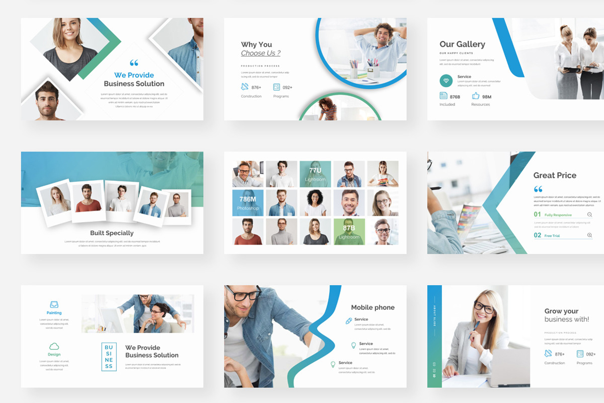 Engine Marketing Powerpoint Template, a Presentation Template by One ...