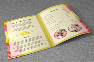 Funeral Program Template-V227