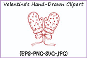 Whimsical Hand-Drawn Valentine SVG, a Seasonal Illustration by Gfx Expert Team (Thumbnail 10 of 15)