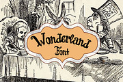 Wonderland script., a Script Font by redstudio (Thumbnail 1 of 5)