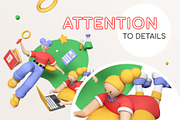 School 3D Illustrations, an Education Illustration by Boyko Pictures (Thumbnail 4 of 14)