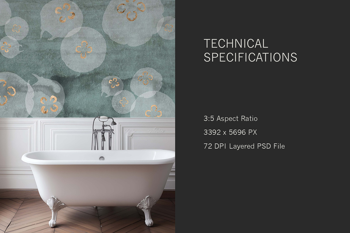 Paris Home | Bath No. 1 Mockup, a Household Mockup by Blixa 6 Studios (Photo 6 of 7)
