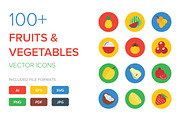 100+ Fruit and Vegetable Vector Icon, an Emoji Icon by Creative Stall (Thumbnail 1 of 5)