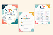 2027 Daily Planner, a Stationery Template by Shumaya (Thumbnail 3 of 4)