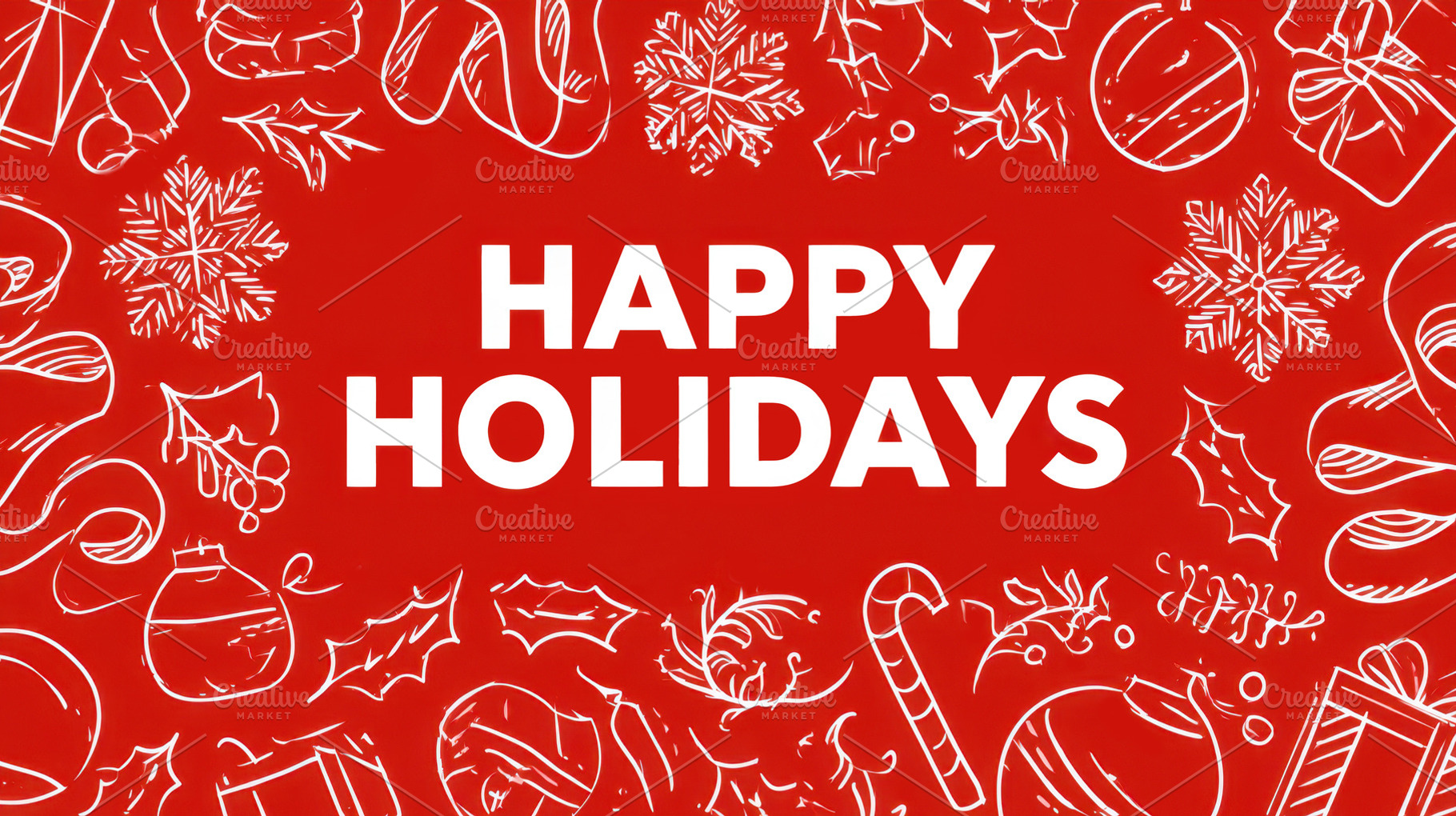 Happy holidays with festive designs, a Photo by Beautiful things