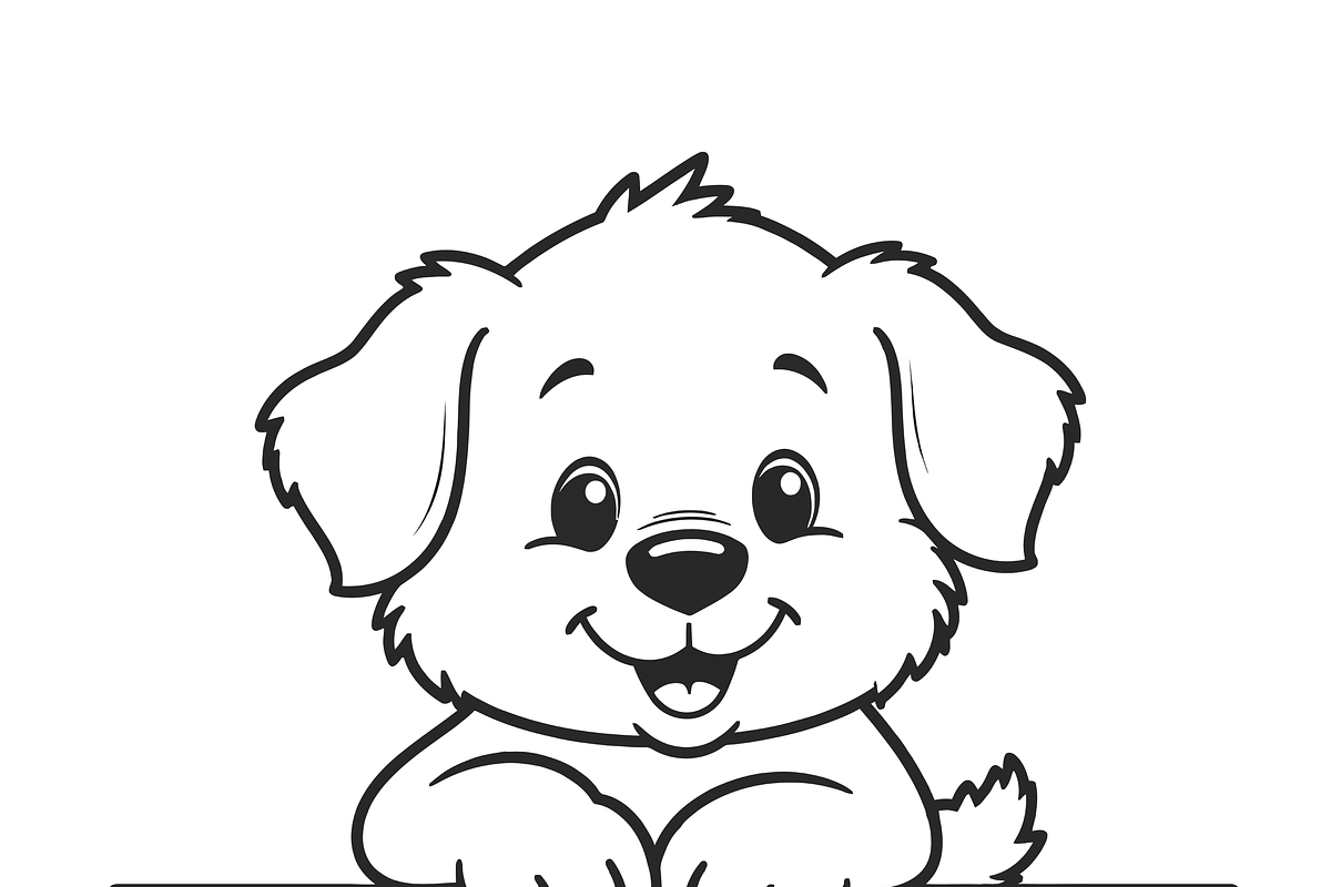 Adorable Puppy Clipart, an Object Illustration by CarWrap design (Photo 2 of 4)