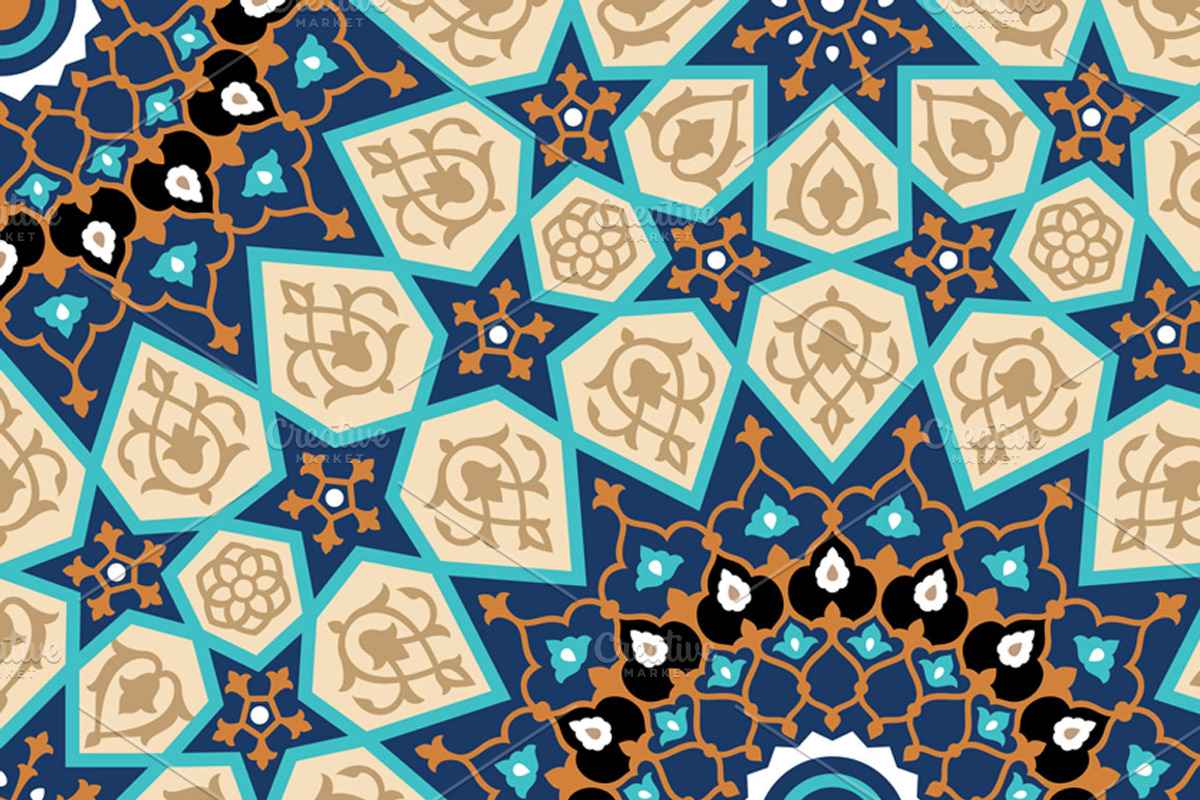 4 different orient patterns, a Pattern Graphic by Azat1976